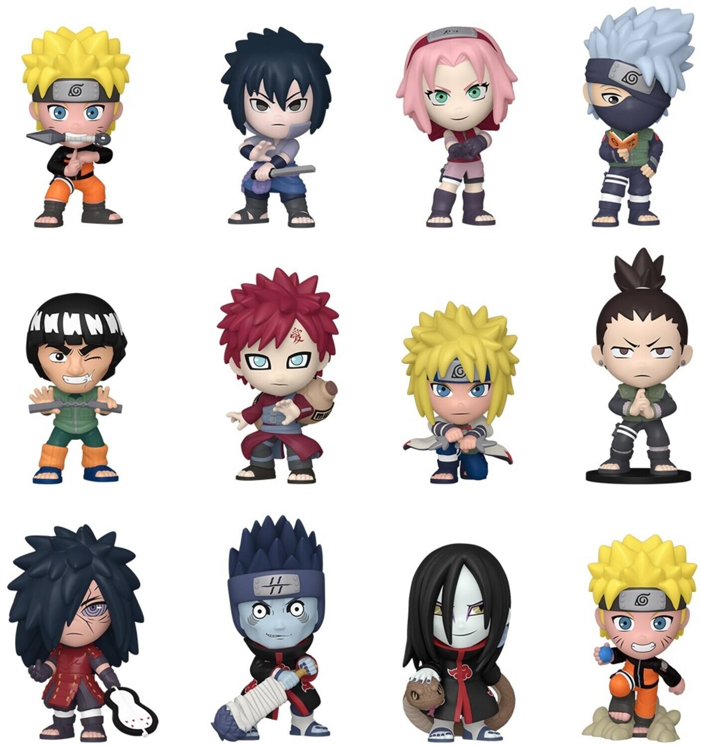 Alt View 2. Funko - FUNKO Mystery Mini: Naruto (One Mini Per Purchase)   - Collectibles - Multicolor.