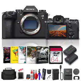 Sony - Alpha a9 III Mirrorless Camera - 24.6MP Full Frame Global Shutter Bundle