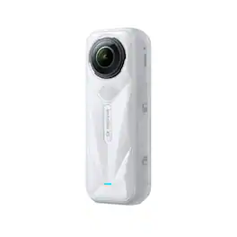 Insta360 - X5 Satin White - Waterproof 8K 360° Action Camera, Leading Low Light, Invisible Selfie Stick Effect, Rugged and