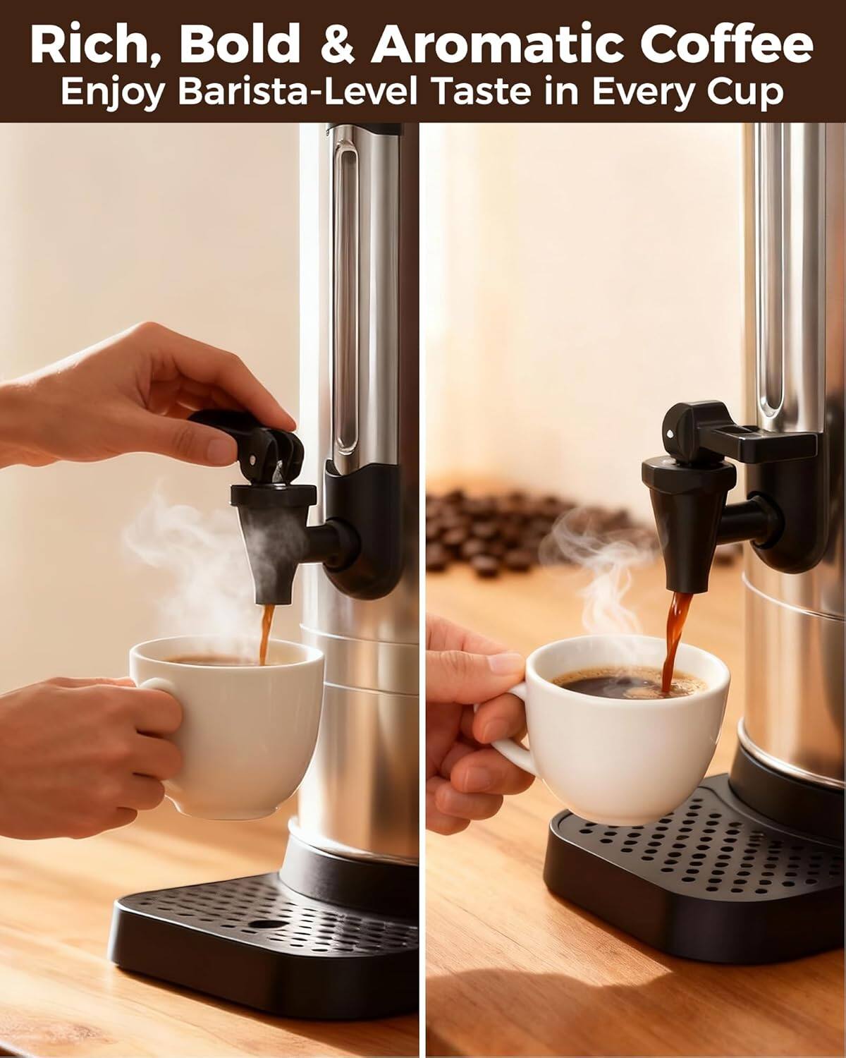 Rich, Bold & Aromatic Coffee  
Enjoy Barista-Level Taste in Every Cup