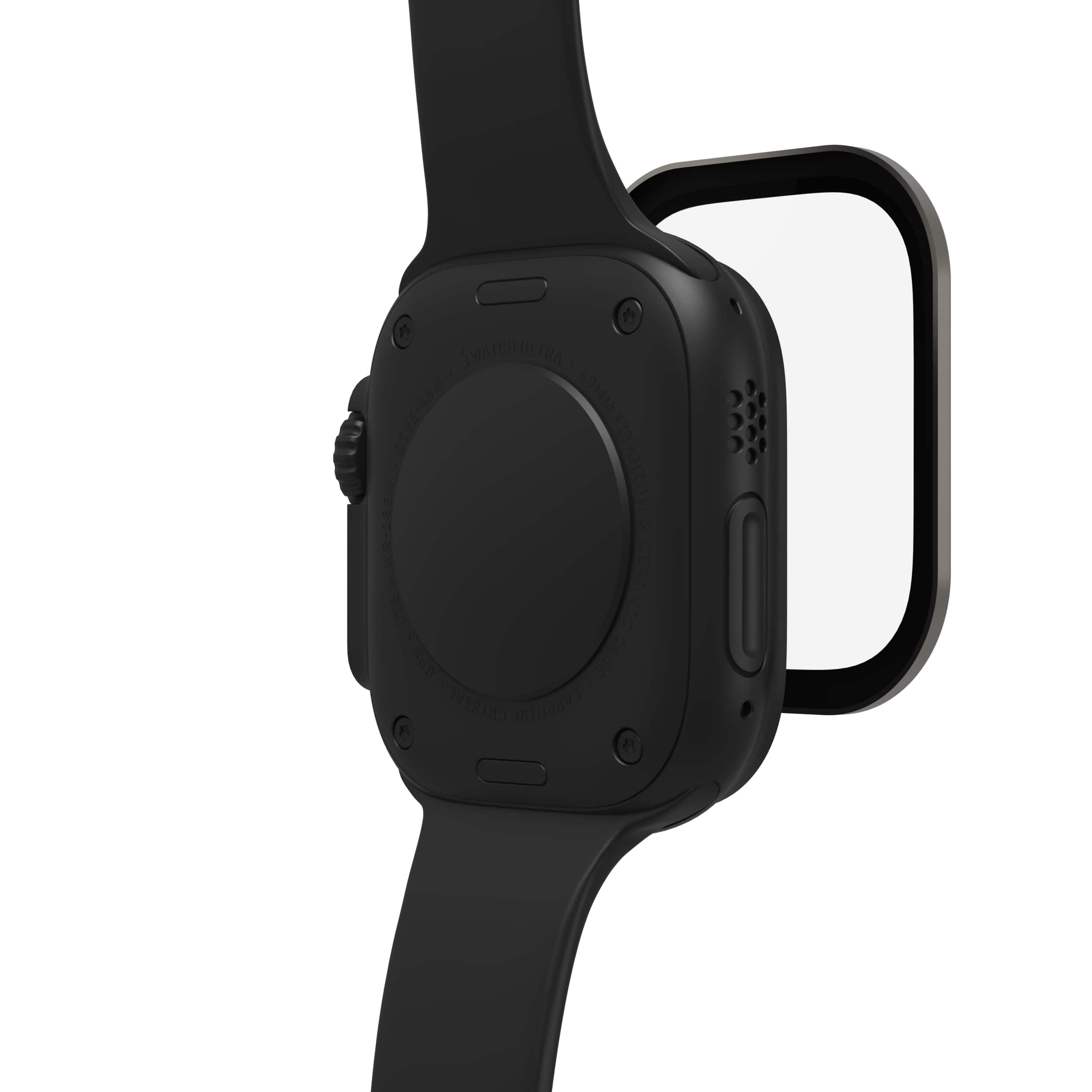 The text on the image is "SHATGHULER ULIRA - . HHG m TITANIUM a C . IVISANO Penavs". The corrected text would be "SHATGHULER ULIRA - . HHG m TITANIUM a C . IVISANO Penavs".