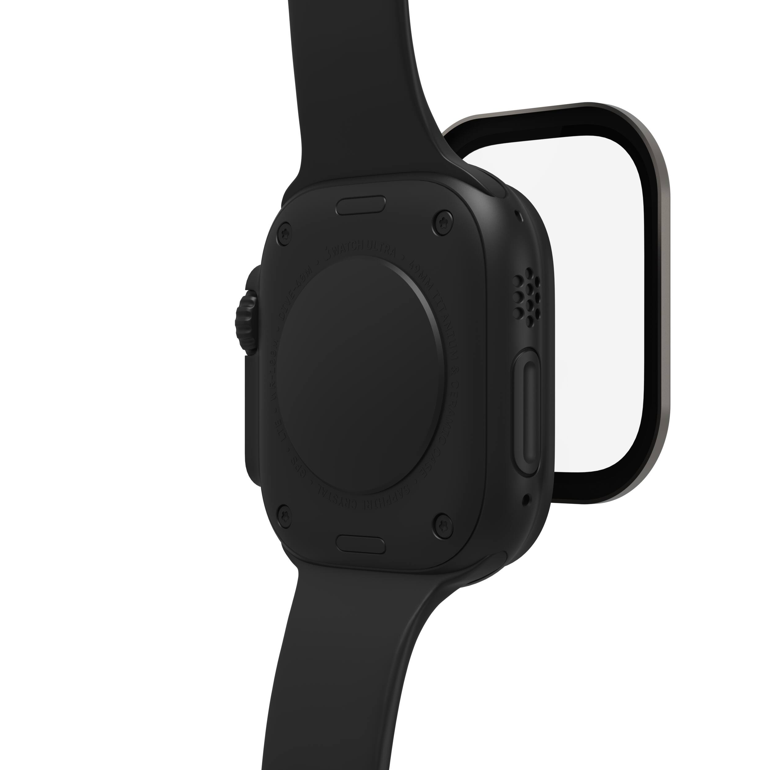 The text on the image is "SHATGHULER ULIRA - . HHG m TITANIUM a C . IVISANO Penavs". The corrected text would be "SHATGHULER ULIRA - . HHG m TITANIUM a C . IVISANO Penavs".