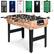 Front. Best Choice Products - Best Choice Products 2x4ft 10-in-1 Combo Game Table Set w/ Hockey, Foosball, Pool, Shuffleboard, Ping Pong - Natural - Natural.
