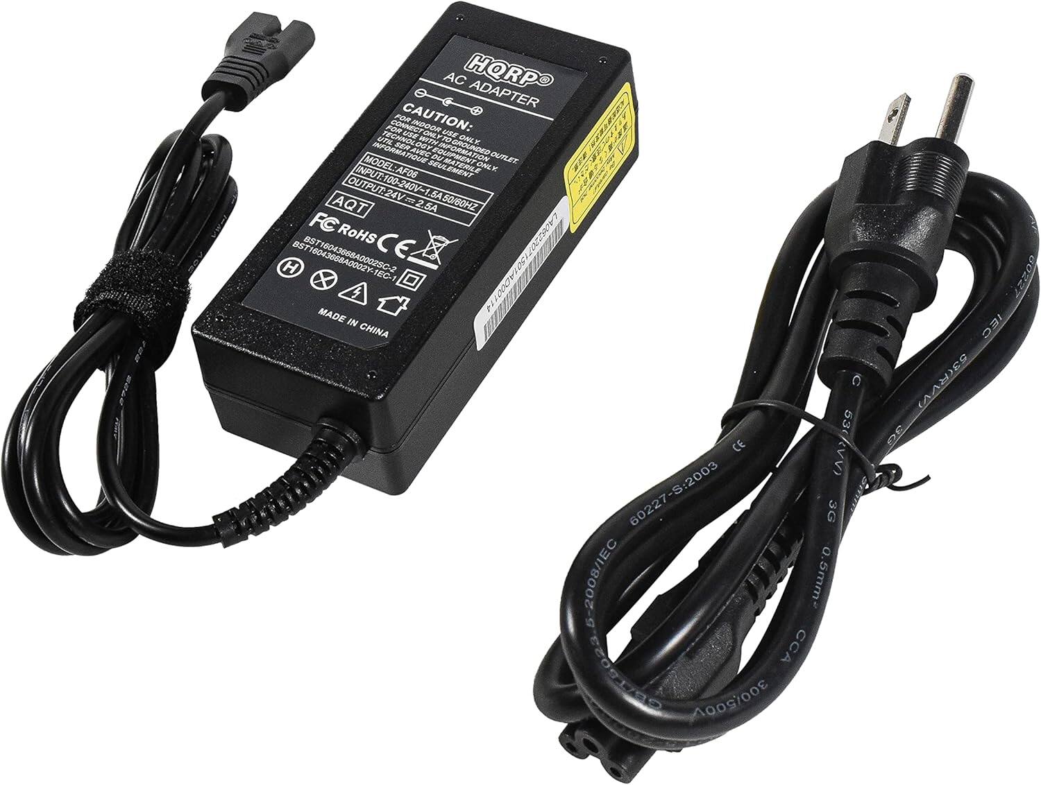 AC ADAPTER FOR CONNECT FOR CAUTION: INDOOR USE ONLY. TRICHNOL CE WITH OEr OALE UT ORY F BER INFORMATION INFORMATIOUE TOU AVEC ou OUTLET MODEL AF06 DU MATERIL E ONLY E OUTPUT: 100V-240V-1A INPUT: 24V-2.6A 24V 50/60HZ S FC RoHS BST BS CE. H BST1604366BA00025C-2 50 X EG-1 80227 4 SAD00TT MADE IN CHINA IEC C | CE 53(/vV) 6 60227-S:2003 3G LULUS 6-2008/IEC 0.5mm CCA CL/TBORS 0097006