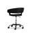 Alt View 15. Linon Home Décor - Simken Faux Leather Gas Lift Desk Chair - Black.