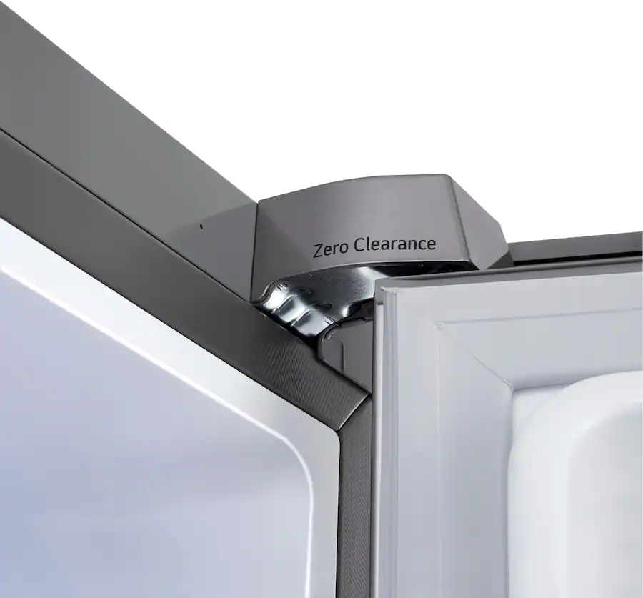 LG 36 in Counter Depth MAX 23.7 Cu. Ft. French Door Smart Refrigerator ...