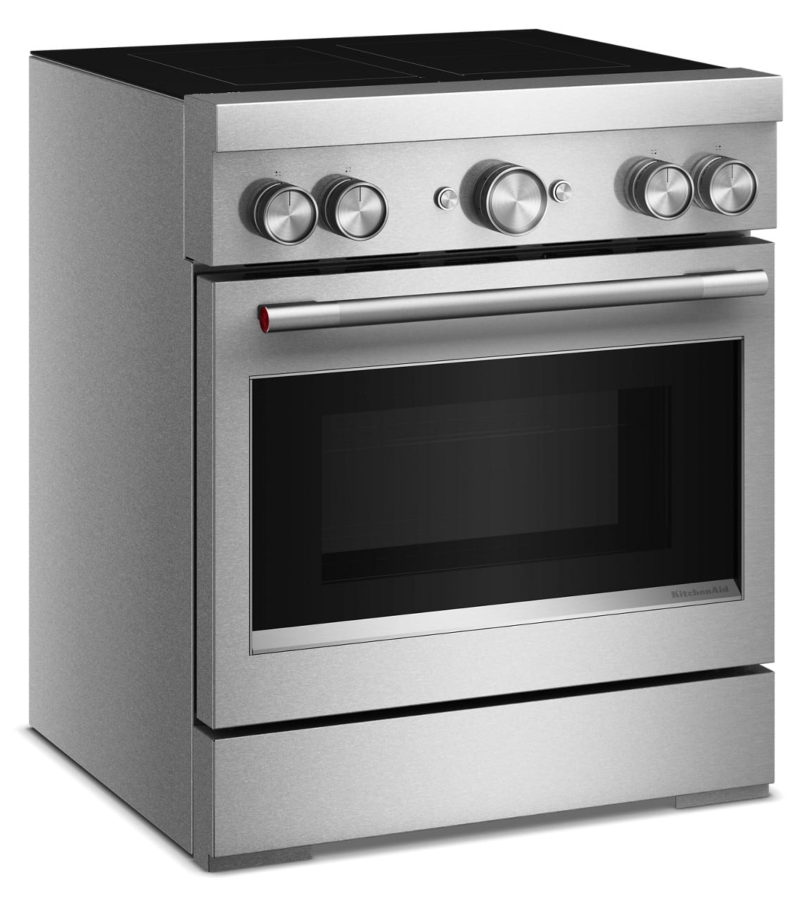KitchenAid KFIS930SSS KitchenAid - 4.1 Cu. Ft. Freestanding Electric Induction Commercial-Style Range with Air Fry and 4-Element - Stainless Steel 1