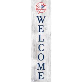 Fan Creations - New York Yankees 48'' Welcome Leaner - Multicolor