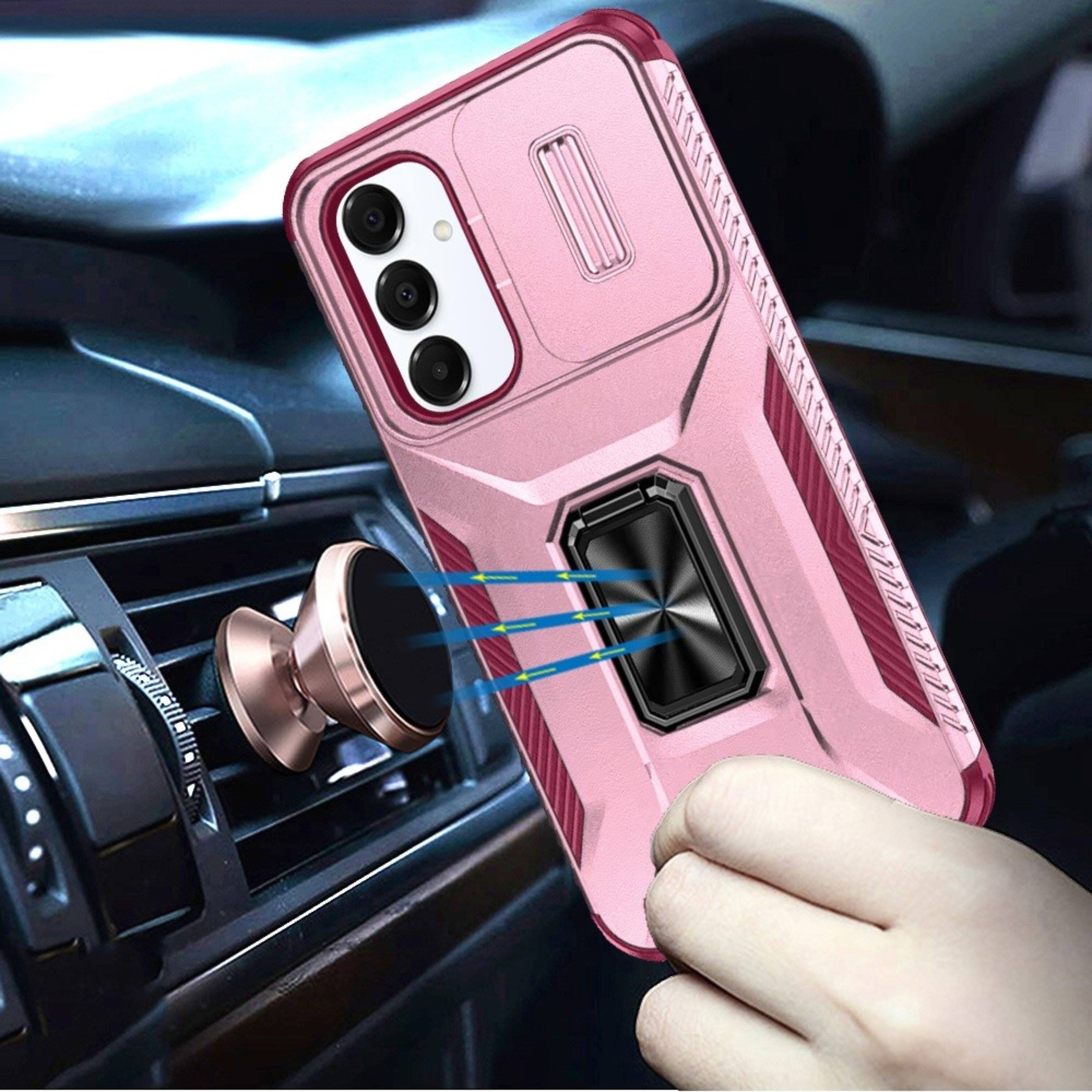 Kitcheniva Complete Protection Magnetic Stand Phone Case With Tempered ...