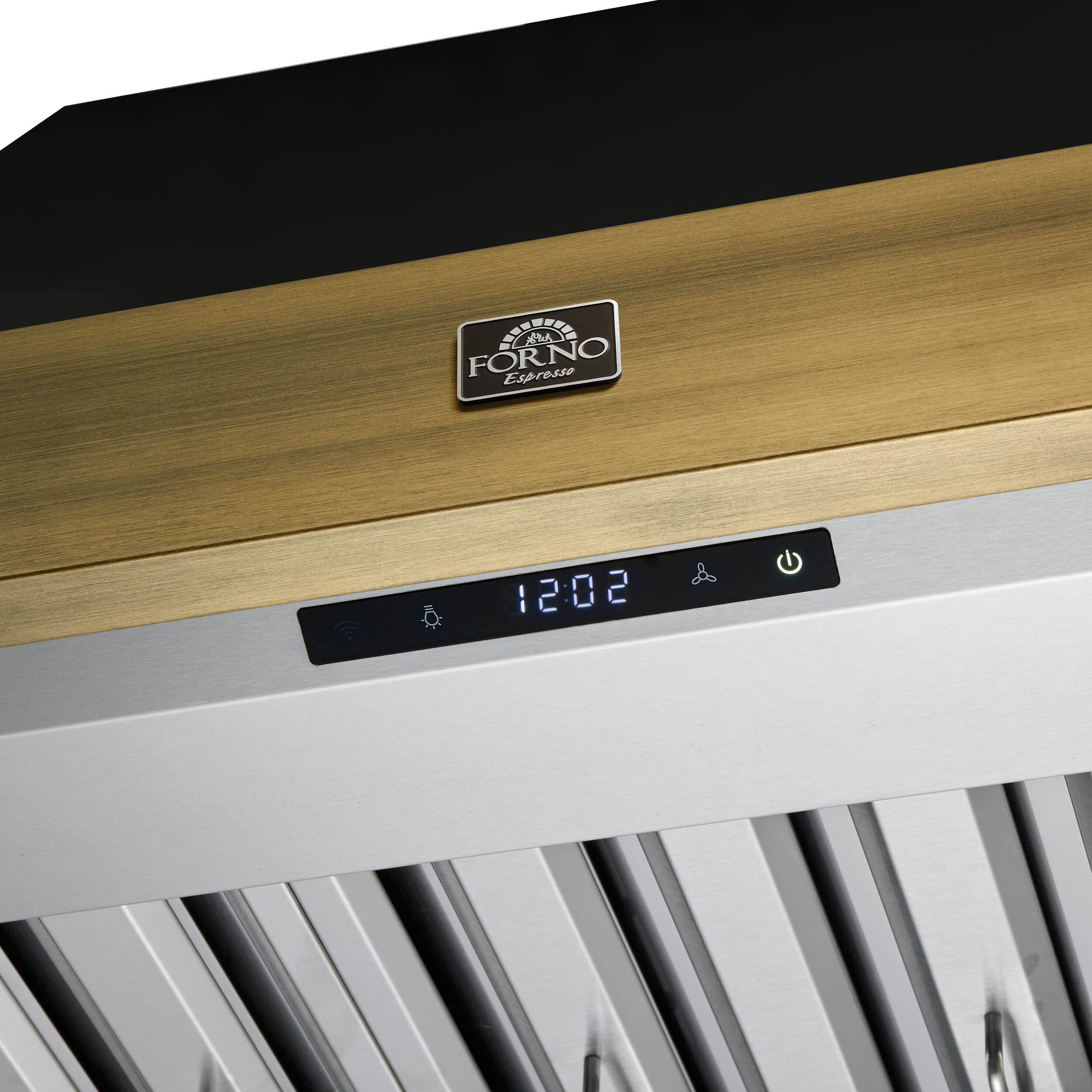 The text on the image reads "Forno Esprosso 12:02."