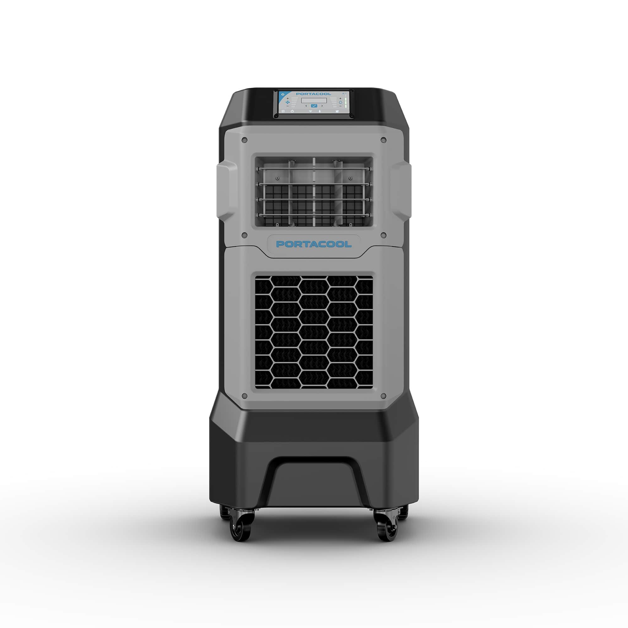 Portacool - Apex 500 Wi-Fi Enabled Portable Evaporative Cooler - Black, Textured
