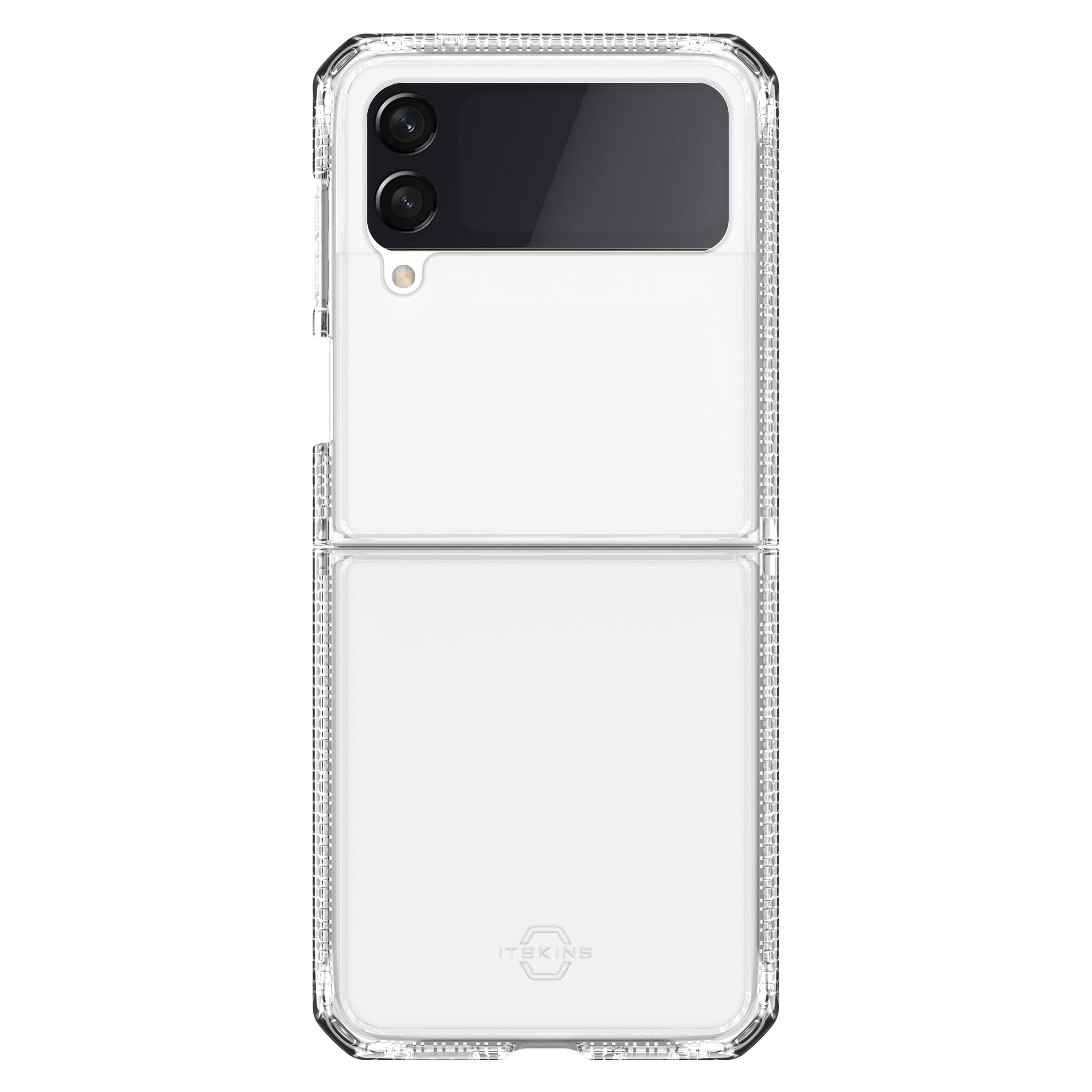 Itskins - Hybrid_R Case for Samsung Galaxy Z Flip4 - Transparent