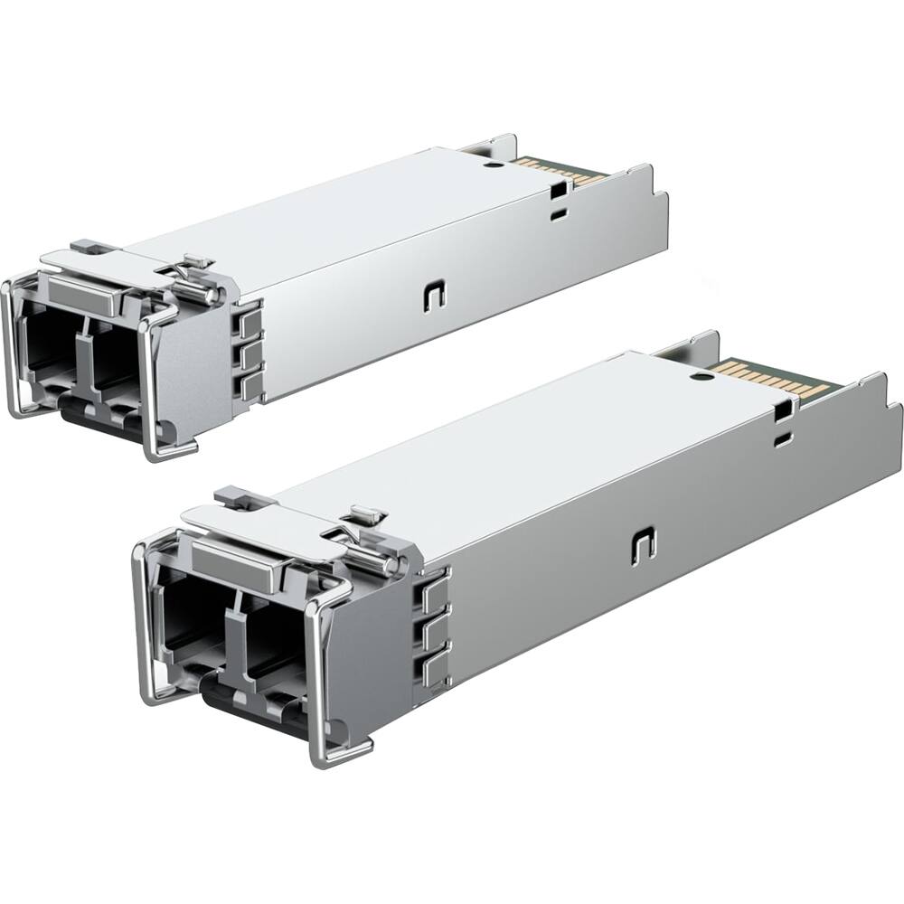 Alt View 1. Ubiquiti - 1 Gbps Multi-Mode Opti Mod UACC-OM-MM-1G-D-2 - ‎Grey.