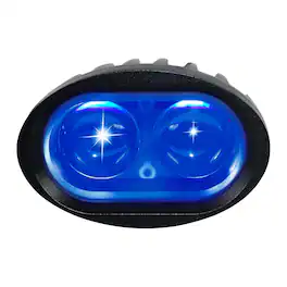 HQRP - Blue Spot Forklift Safety Light - LED Pedestrian Warning Lamp, 10 V-80 V DC, IP67 Waterproof, EMC