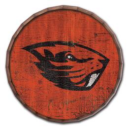 Fan Creations - Oregon State Beavers 24" Cracked Color Barrel Top Sign - Multicolor