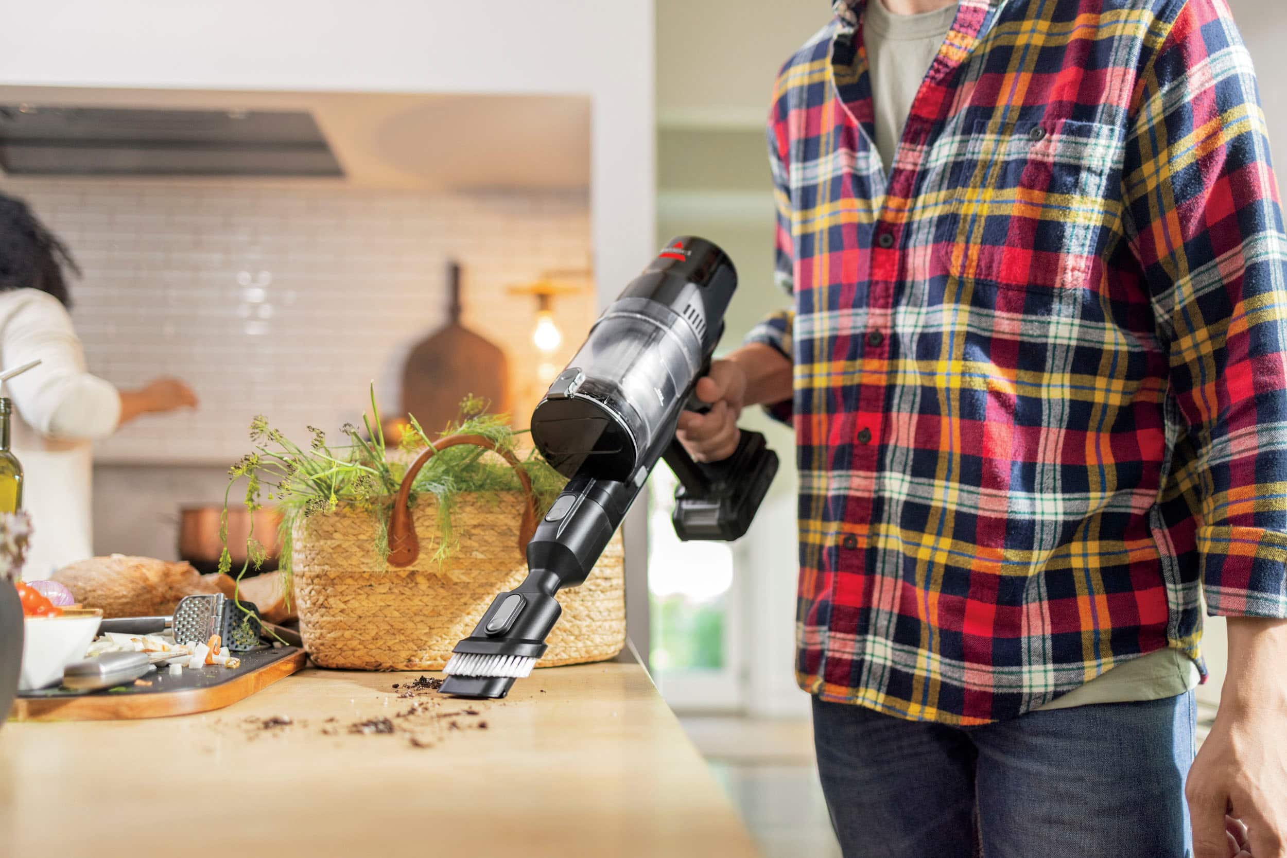 Alt View 17. BISSELL - Cleanview® XR 200W Stick Vacuum - Black with silver accents.