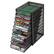 Alt View 17. Mind Reader - File Storage Drawers, Desk Organizer, Multi-Purpose, Crafts, Office, Metal Mesh, 10.75"L x 14"W x 21.25"H - Black.