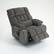 Alt View 3. Boyel Living - Oversized Elderly Electric Lift Chair 4 OKIN Motor 180° Flat Heat Massage 2 Remote 2 Cup Holder 2 Pocket - Dark Brown.