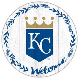 Fan Creations - Kansas City Royals 12" Welcome Circle Sign - Multicolor