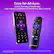 Easy for All Ages
Simple Remote or Mobile App:
User-friendly interface and hassle-free, easy controls
Limitations apply to the mobile app. See support.roku.com for device compatibility information.
Phone note included.
