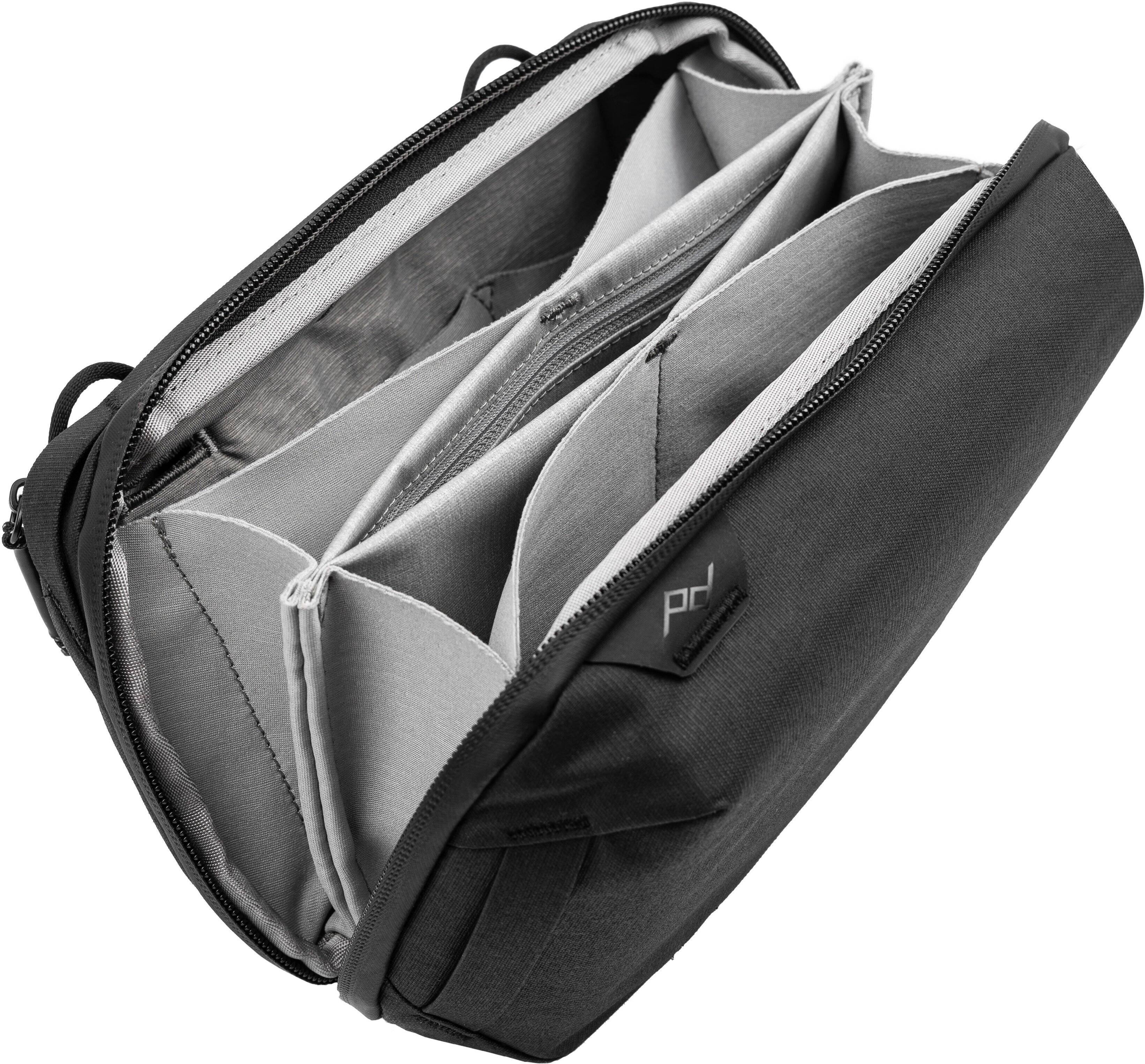Alt View 17. Peak Design - Tech Pouch - Black.