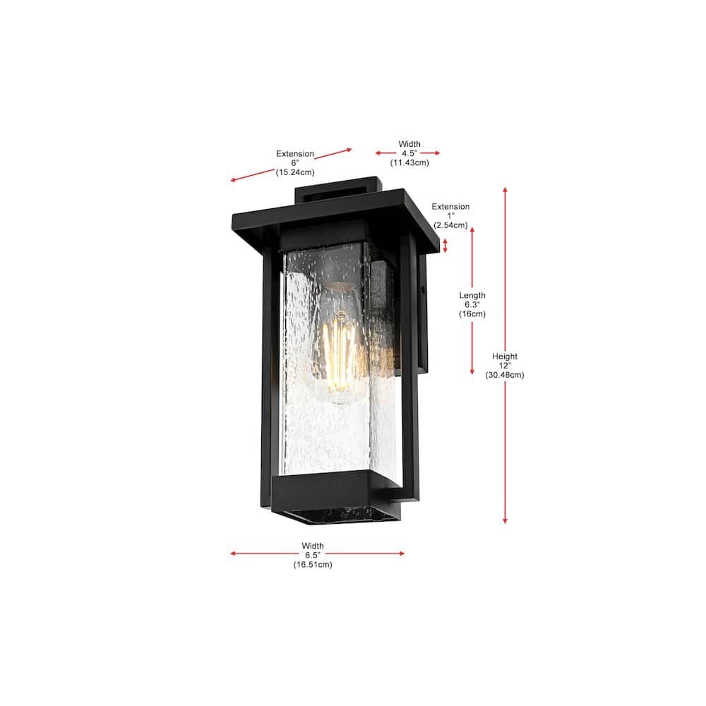 Elegant Lighting - Tilton 7 inch Outdoor Pendant - Black price history on PriceWatchPro