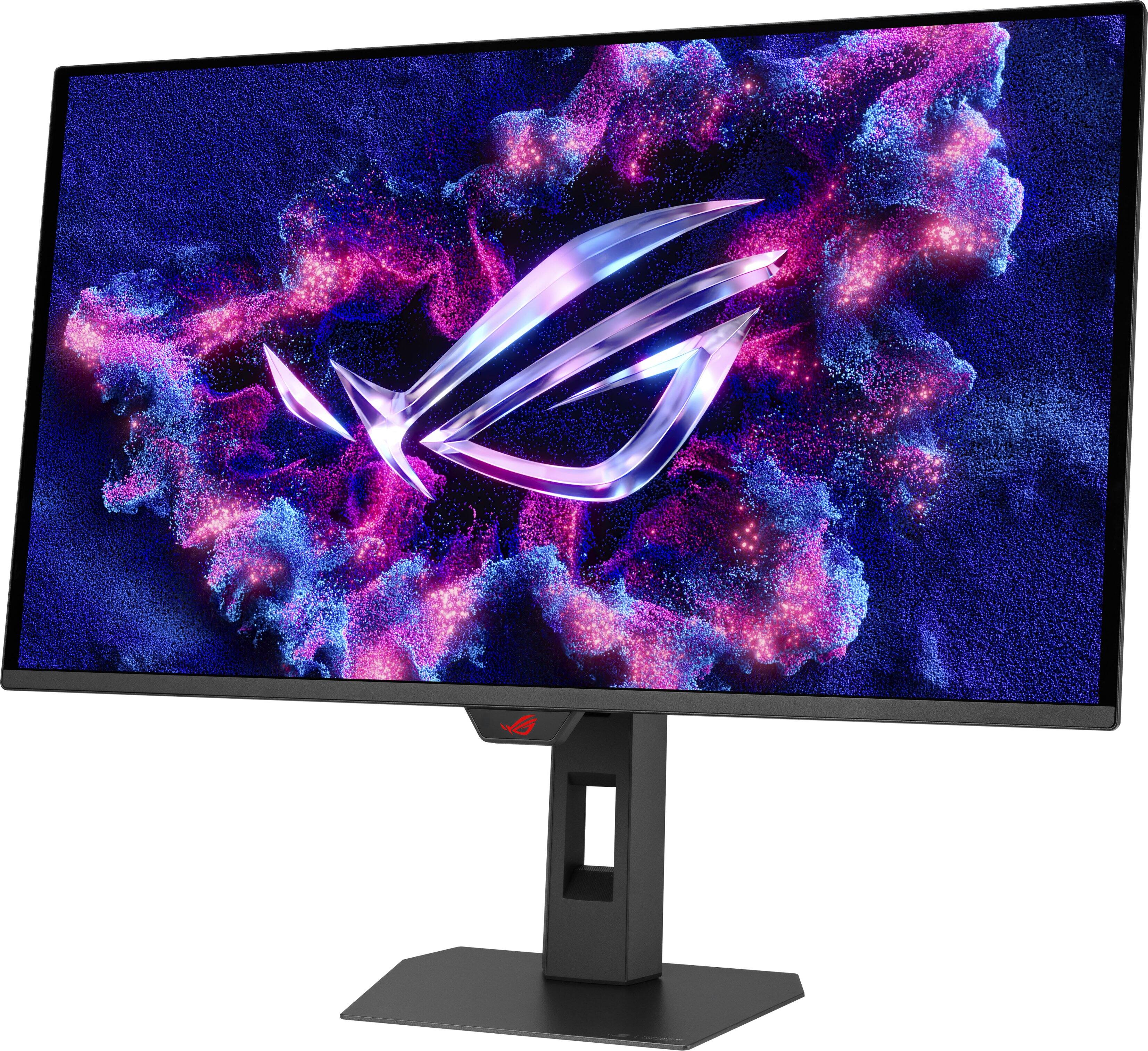 Alt View 6. ASUS - ROG Strix 27" 2K OLED 500Hz 0.03ms Gaming Monitor with G-SYNC/FreeSync and HDR (HDMI, DisplayPort) - Black.