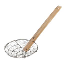 Escali - Joyce Chen Stainless Steel Spider Strainer, 7-Inch - Silver/Natural