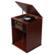 Angle. Victor Audio - Boyleston 7-in-1 3-Speed Turntable Music Center w Album Storage and USB Port - Mahogany.