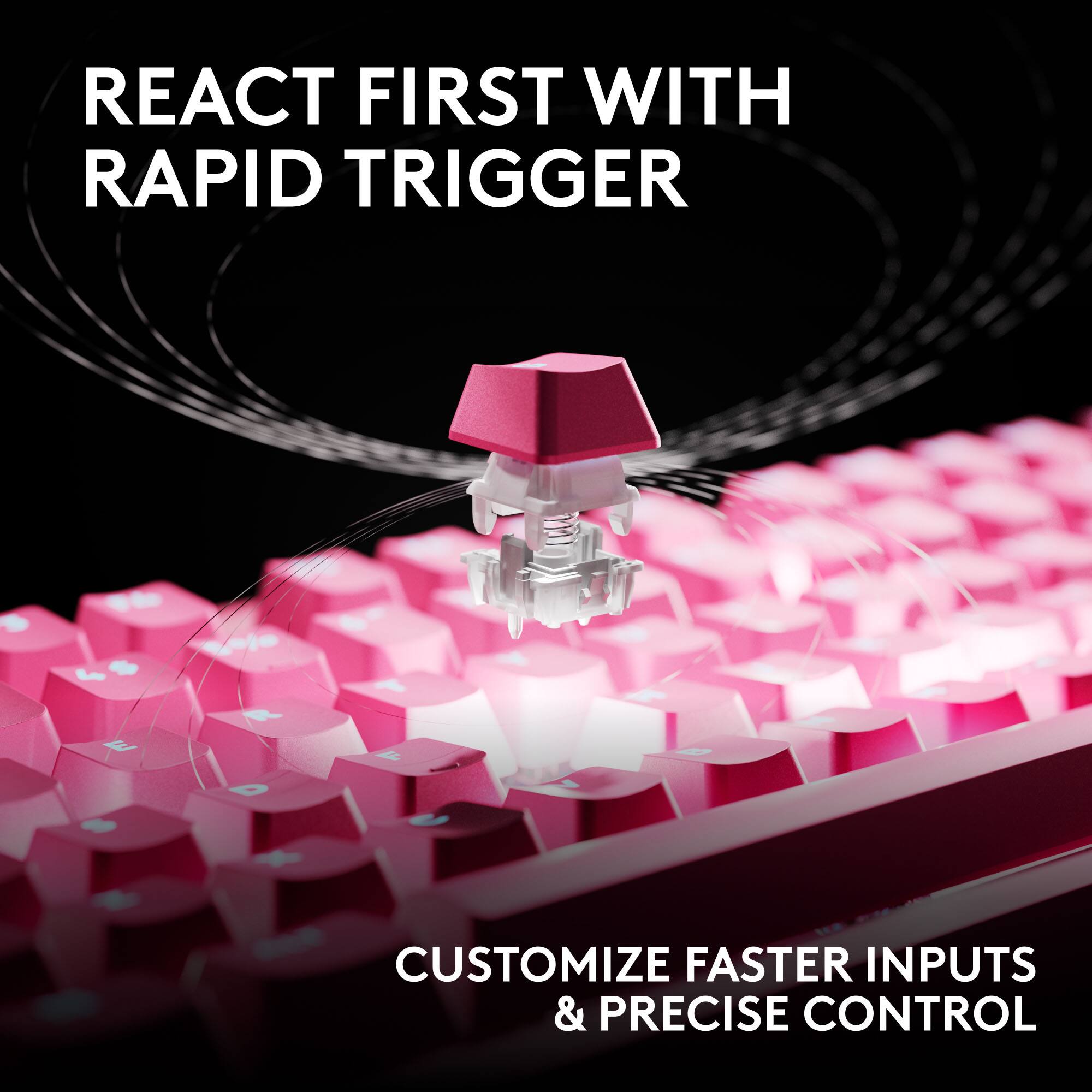 REACT FIRST WITH RAPID TRIGGER

CUSTOMIZE FASTER INPUTS & PRECISE CONTROL