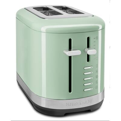 Programmable Toaster KitchenAid 2 Slice Programmable Toaster, 120V Pistachio KMT2109PT ...