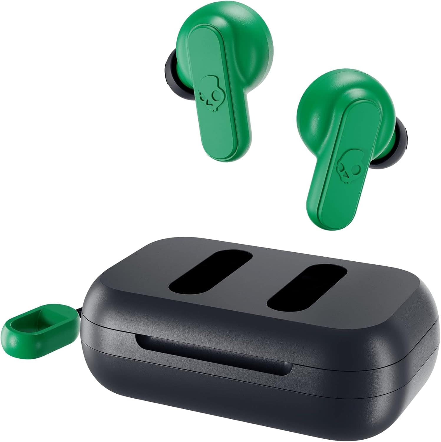 Skullcandy - Dime 2 Bluetooth True Wireless Earbuds - Dark Blue/Green