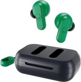 Skullcandy - Dime 2 Bluetooth True Wireless Earbuds - Dark Blue/Green