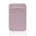 Front. Kitcheniva - Universal Adhesive Pocket Stick-On Wallet For Cell Phone - Light Pink.