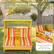 **REMOVABLE SUN SHADE**
Large canopy provides cool shade on hot days and effectively blocks the direct sunlight
Convenient side table for placing some kids' toys and drinks