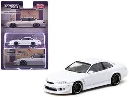 Toyota VERTEX Soarer JZZ30 RHD (Right Hand Drive) White Metallic "Global64" 1/64 Diecast Model Car by Tarmac Works