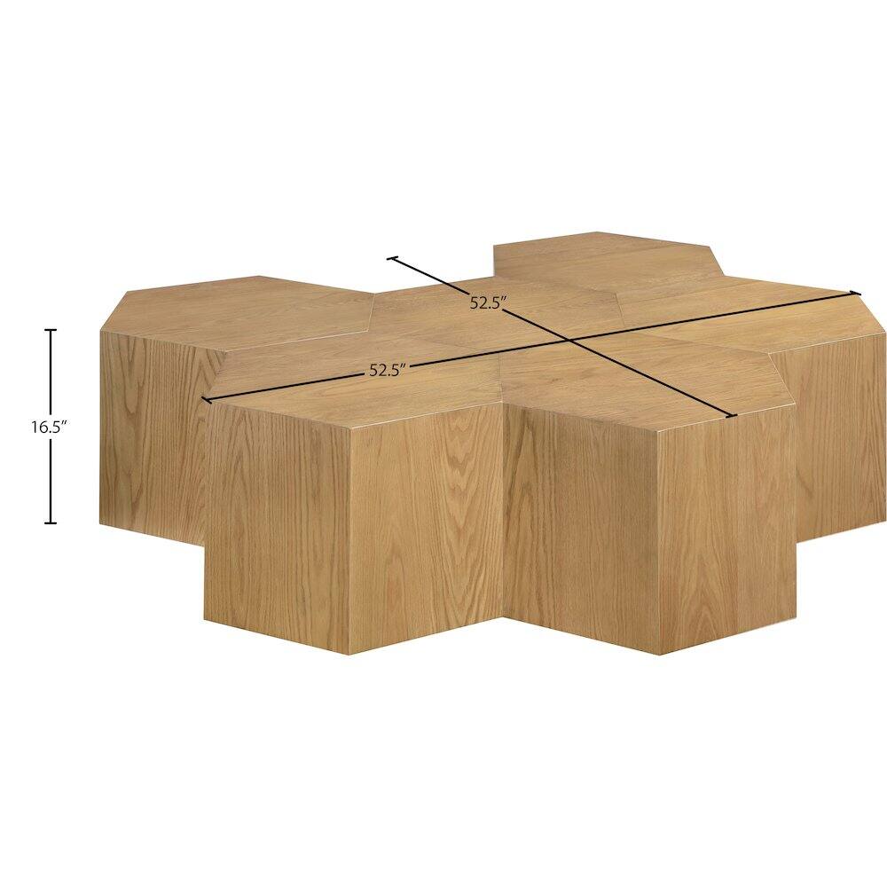 52.5" x 52.5" x 16.5"