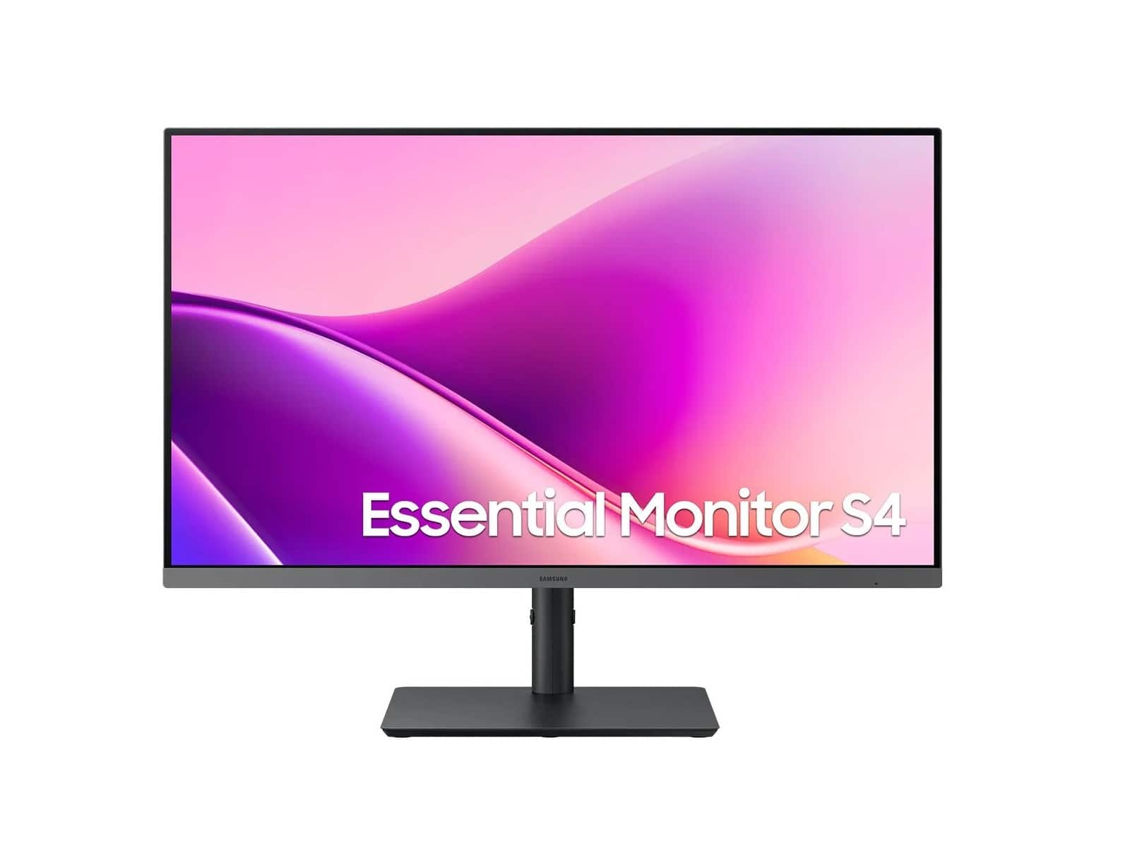 Samsung 27" S43UF IPS FHD Borderless Flat Monitor (DisplayPort, HDMI, USB-C) Front