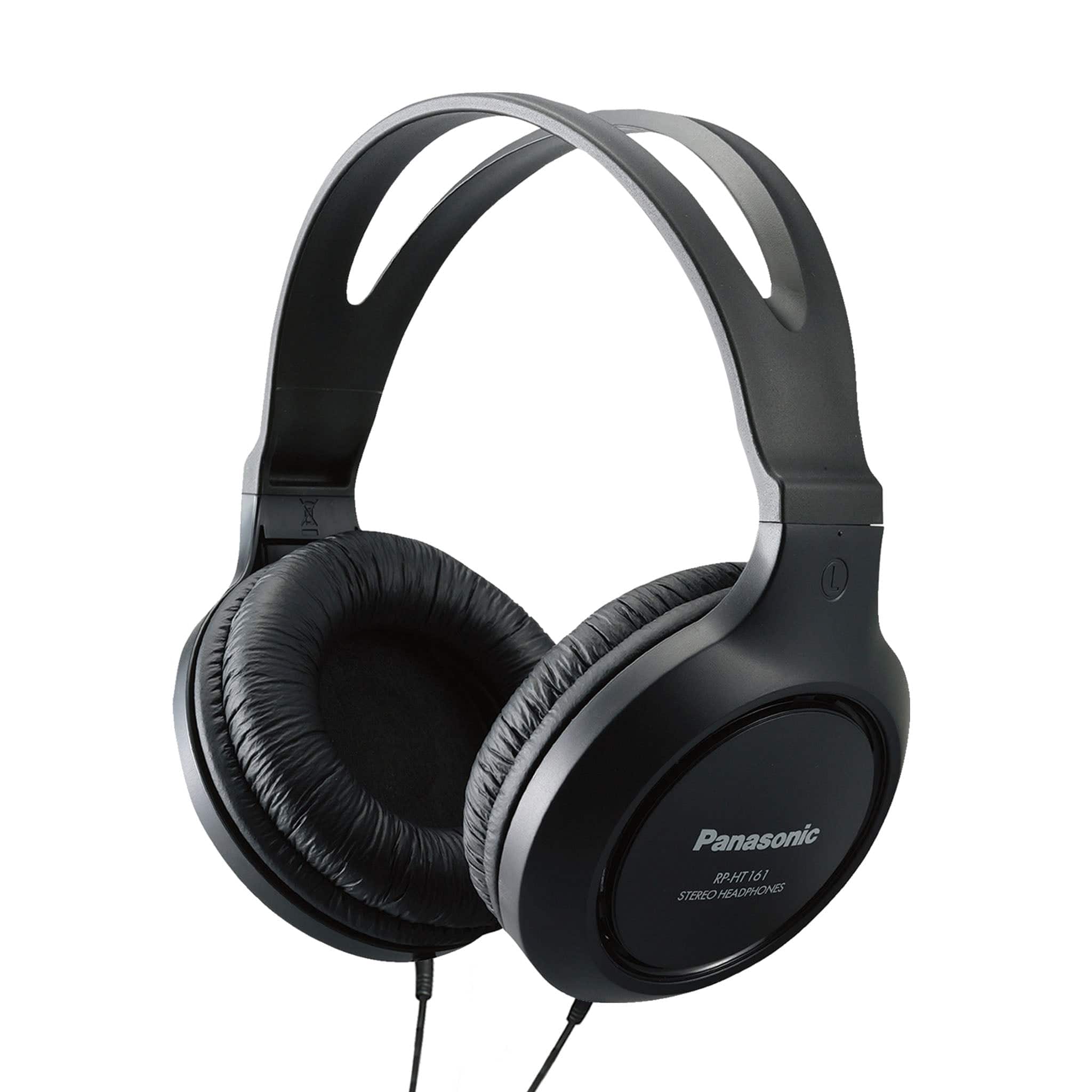 Panasonic - Over Ear Headphones with XBS for Deep Bass - Matte black