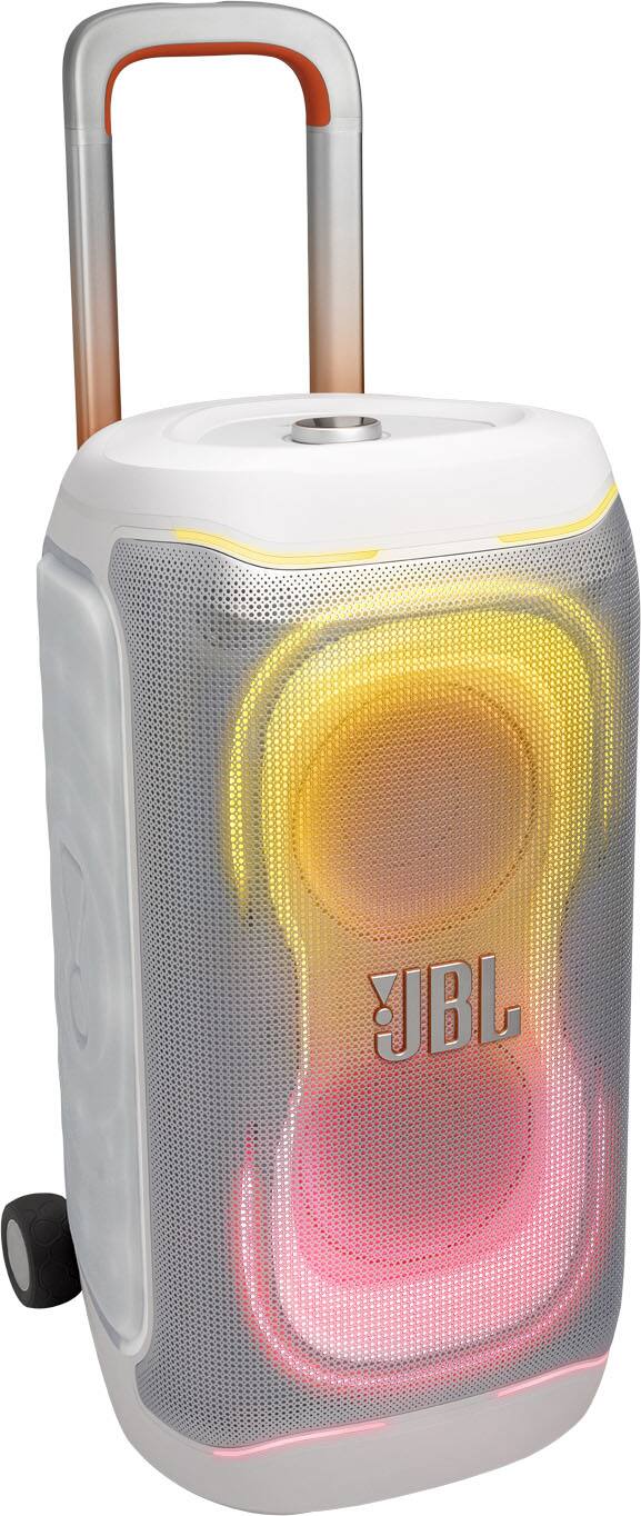 Alt View 6. JBL - PartyBox 330 Portable Wireless Speaker - 2026 - White.