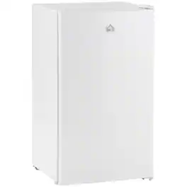Lycvki - 3.2CuFt Single Door Mini Fridge with Freezer - White