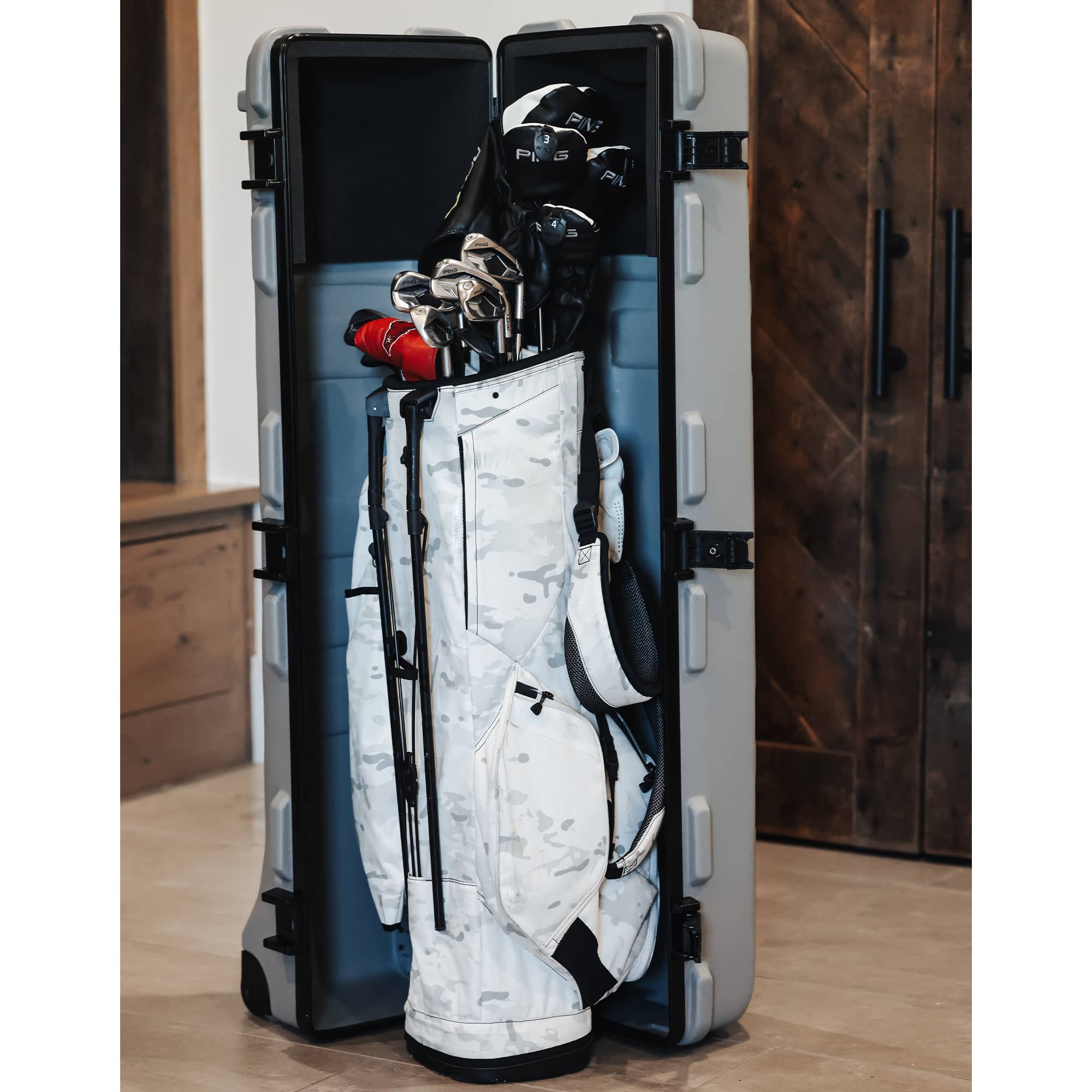 SKB Cases ATA Staff Pro XL Hard Plastic Storage Wheeled Golf
