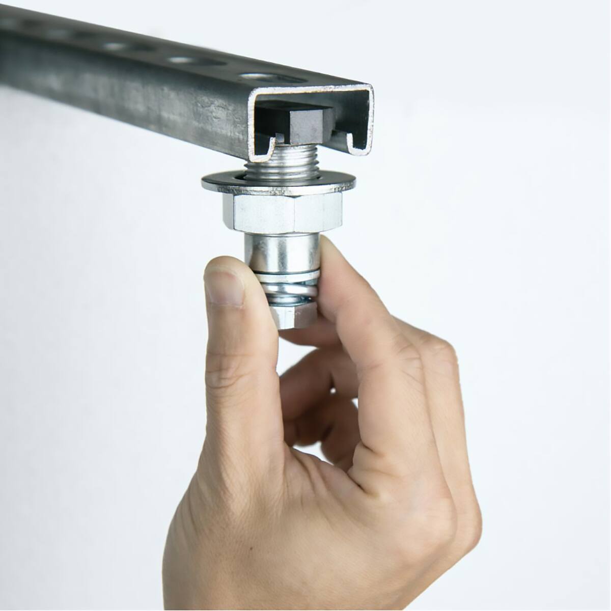 Alt View 1. Kupo - Kupo Strut Channel Adapter with 1/2"-13 Nut & Bolt.