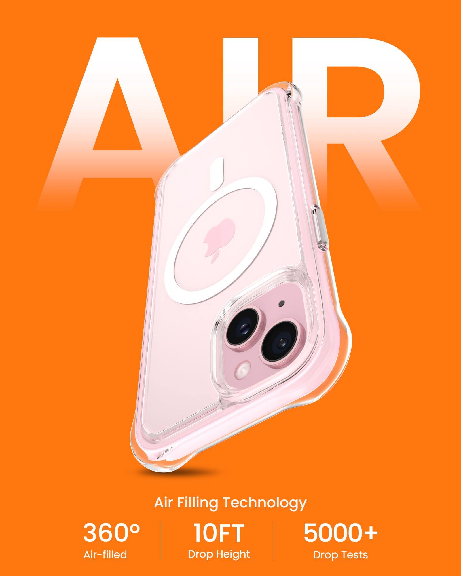 AR Air Filling Technology 360° 10FT 5000+ Air-filled Drop Height Drop Tests