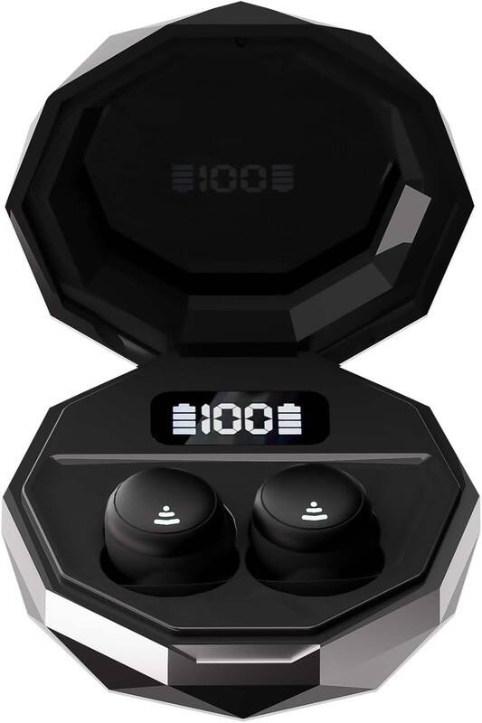 RISOKEYS - Sleep Earbuds, Mini Earbuds for Sleeping, Side Sleep Wireless Headphones, 8Hrs Single Charge, Comfortable Fit - Black