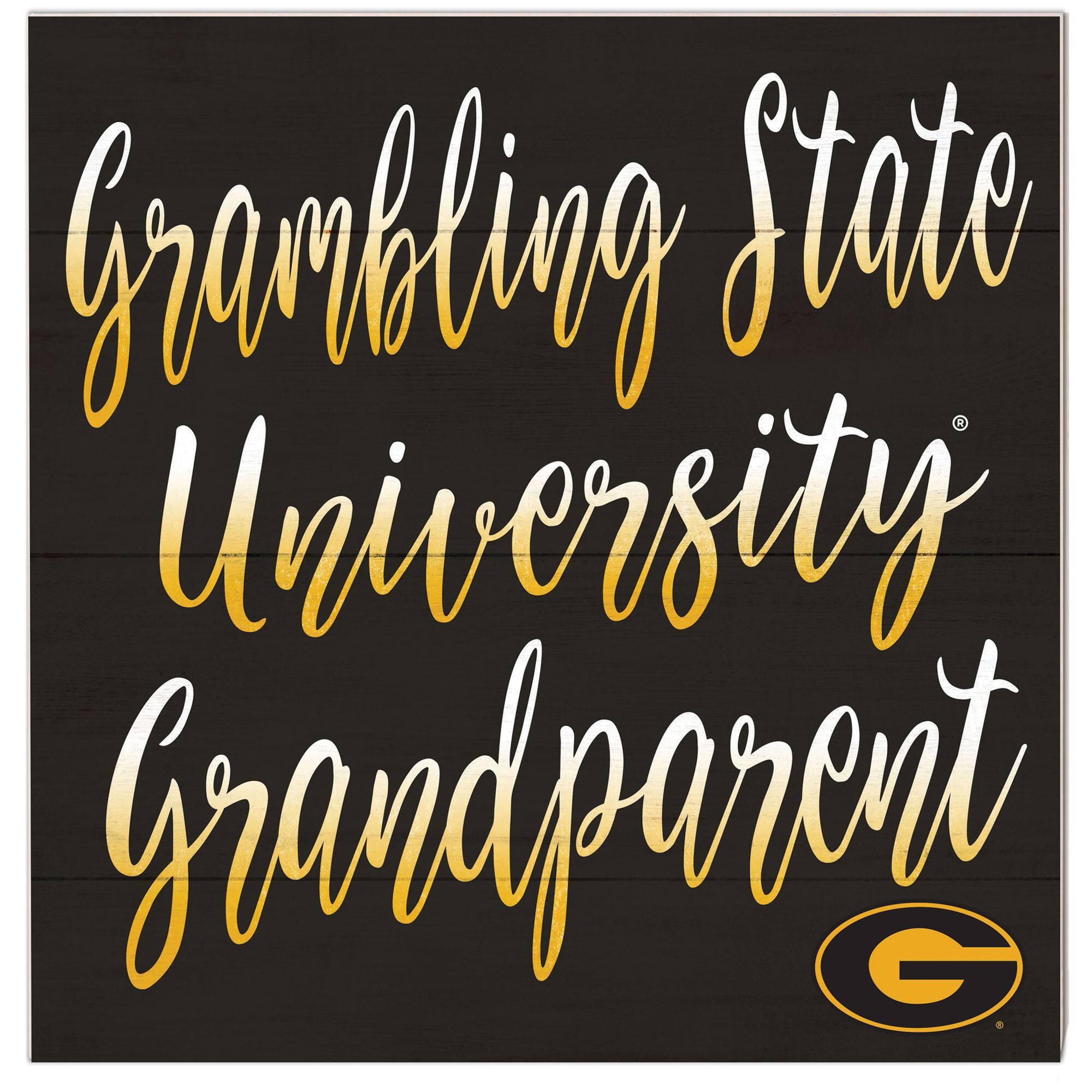Grambling Tigers 10'' x 10'' Grandparent Plaque
