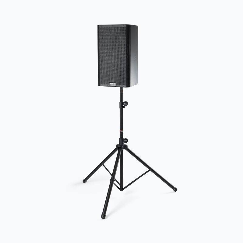 Left. On Stage Stands - On-Stage SS7764B Air-Lift Speaker Stand - Black.