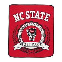 Pegasus - NC State Wolfpack 50" x 60" University Crest Ultra Soft Blanket - Multicolor