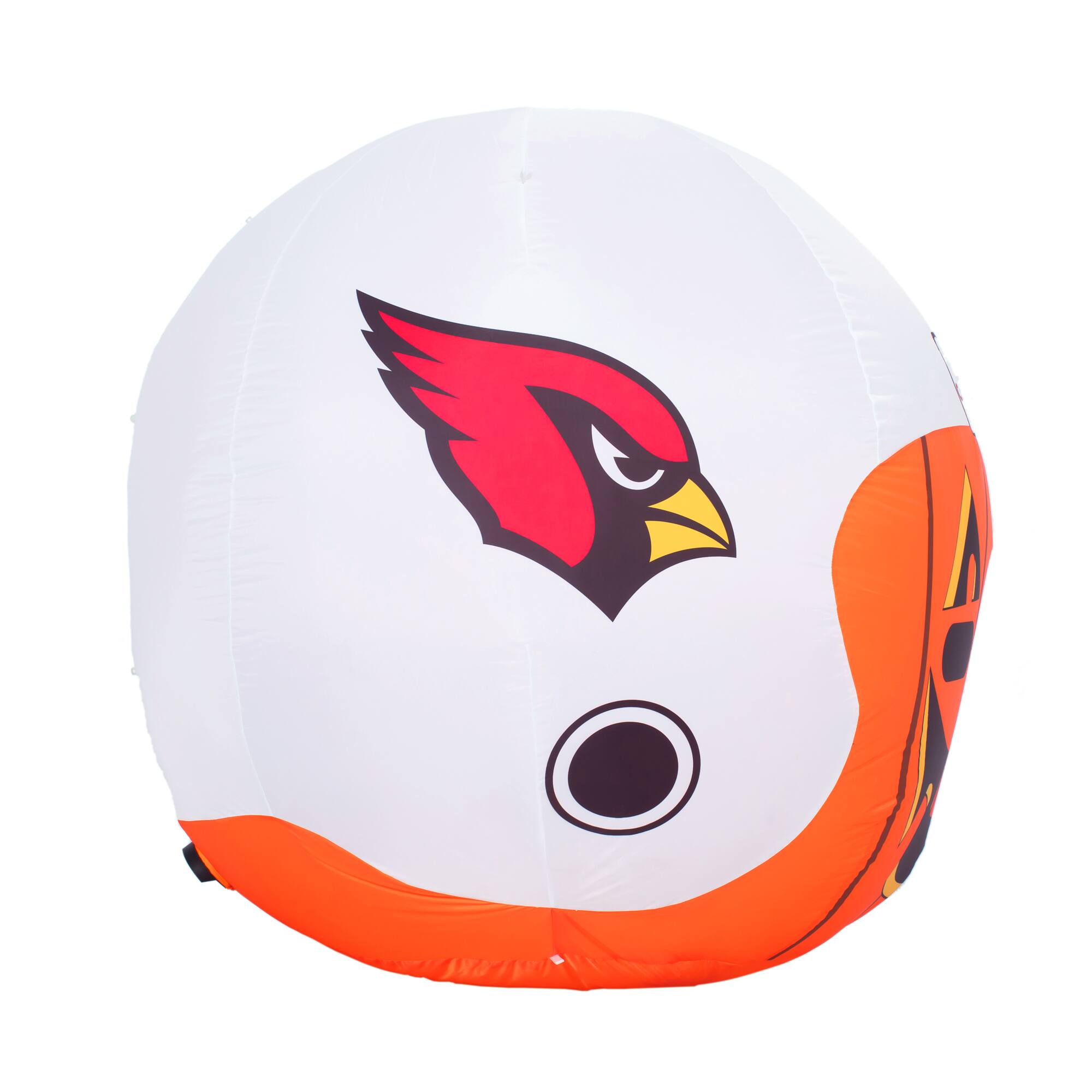 Alt View 2. Sporticulture - Arizona Cardinals 4' Inflatable Jack-O'-Helmet - Multicolor.