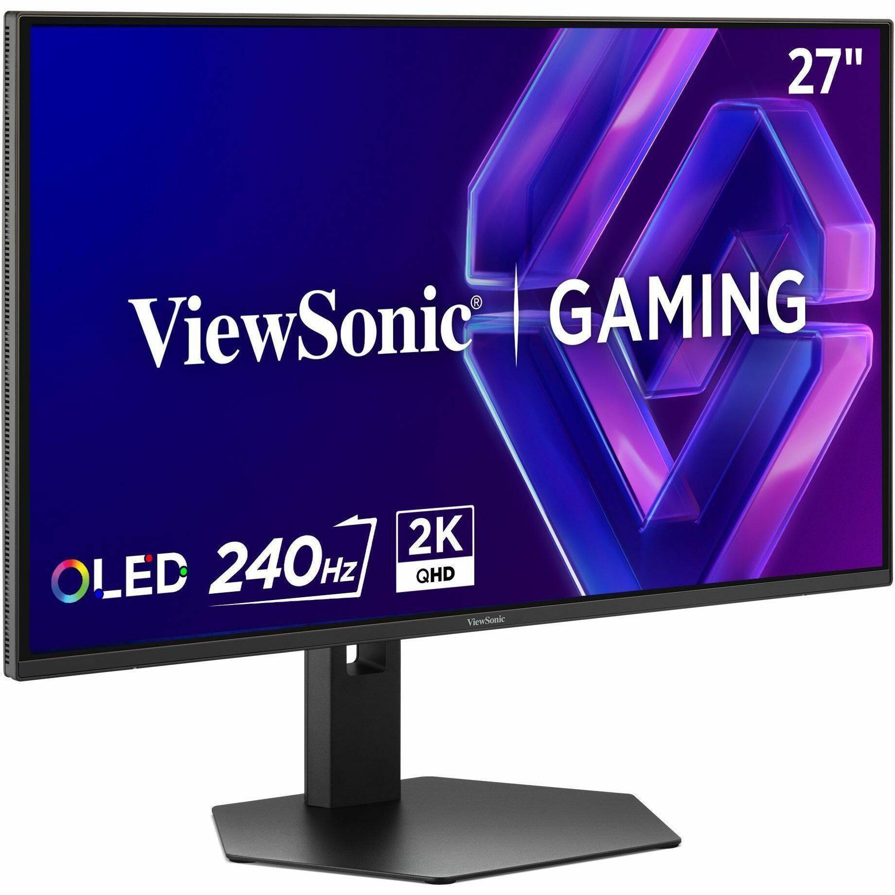 27" ViewSonic Gaming 2K LED 240Hz QHD
